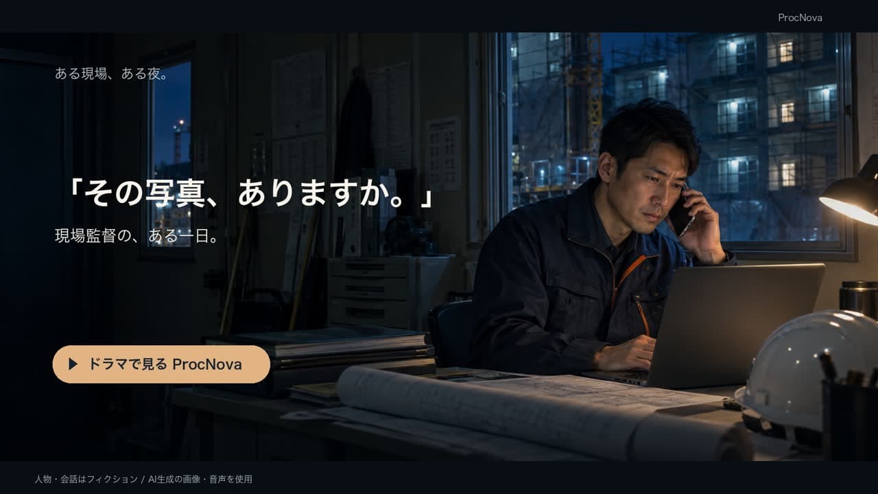 ProcNovaの紹介動画（60秒）